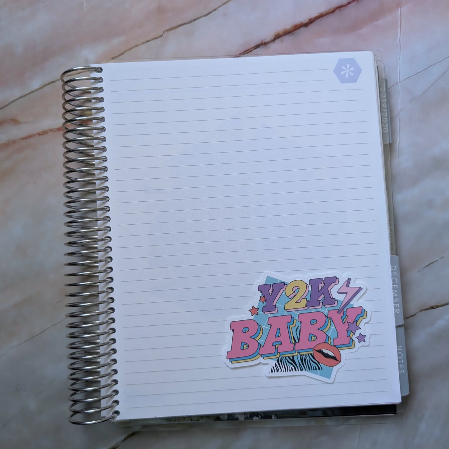 Y2K Baby || Large Deco Sticker