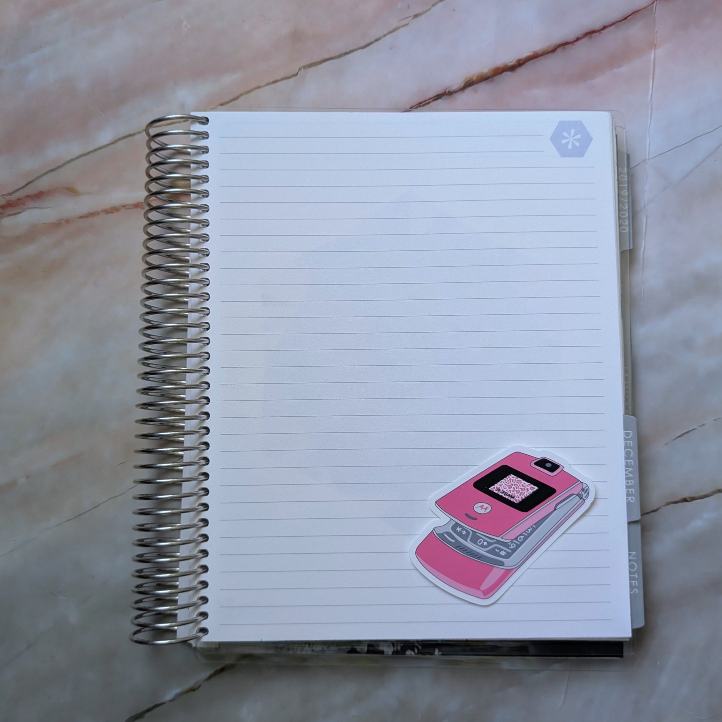 Pink Razr || Large Deco Sticker