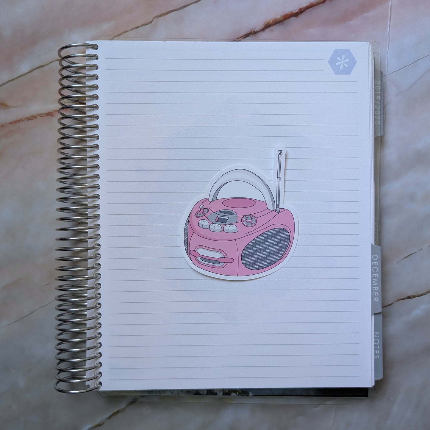 CD Player || Large Deco Sticker