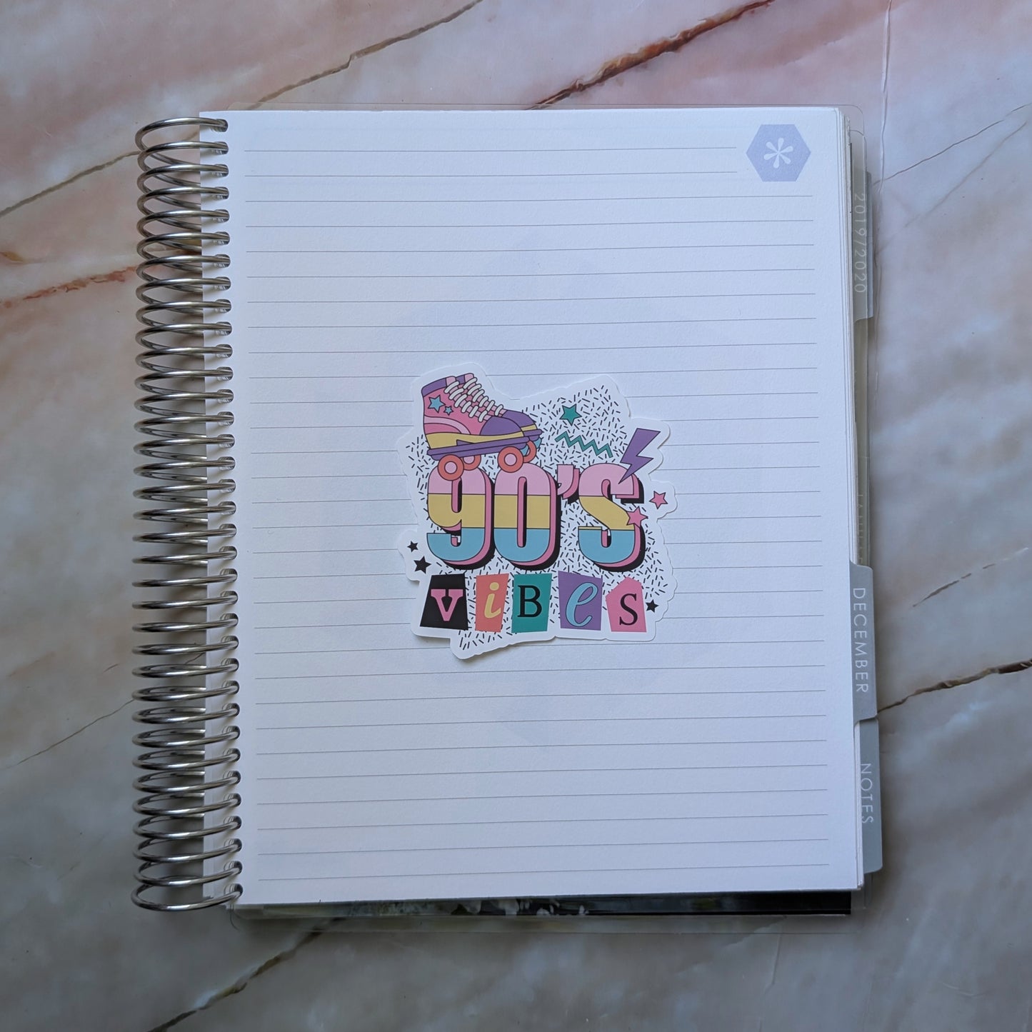 90's Vibes || Large Deco Sticker