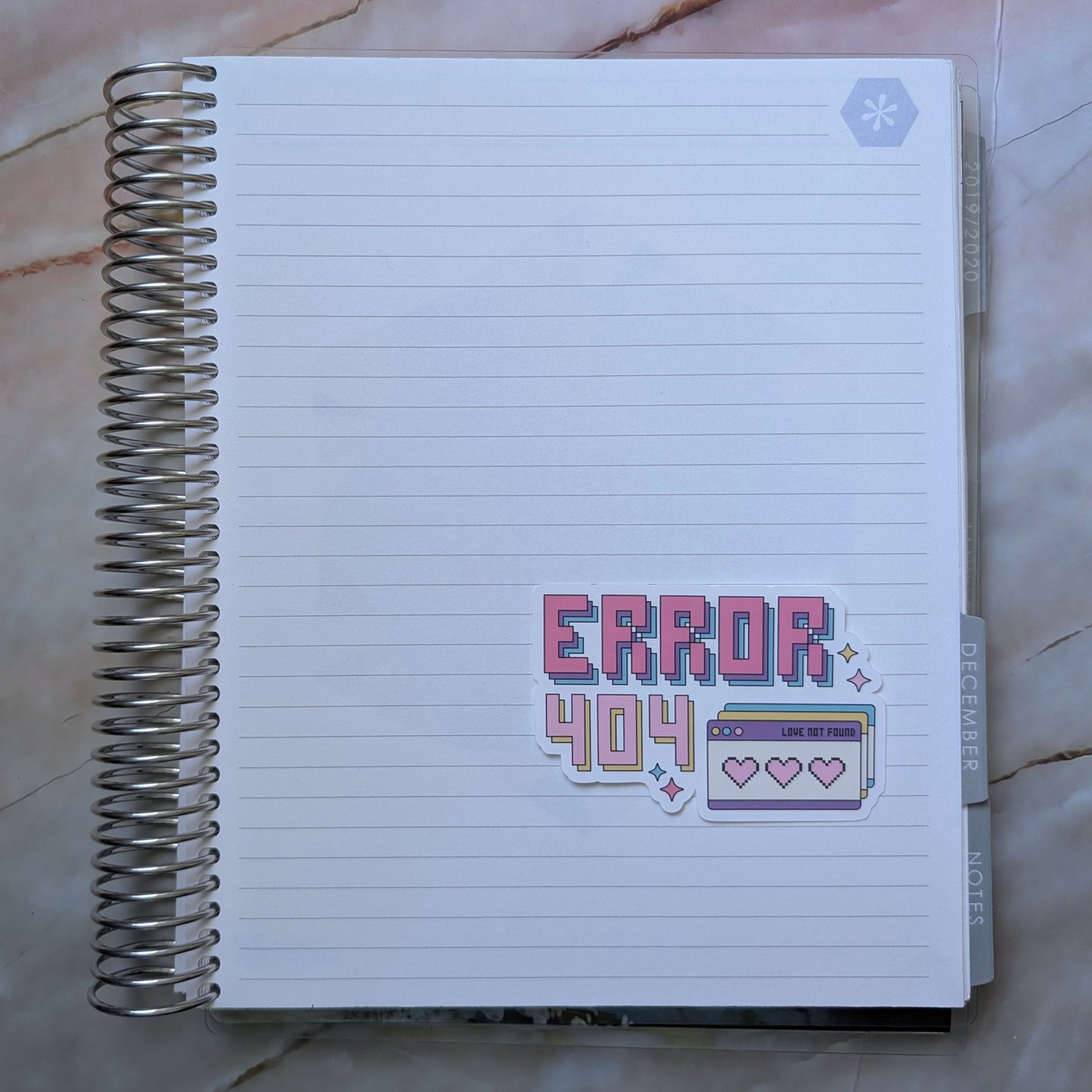 Error 404 || Large Deco Sticker