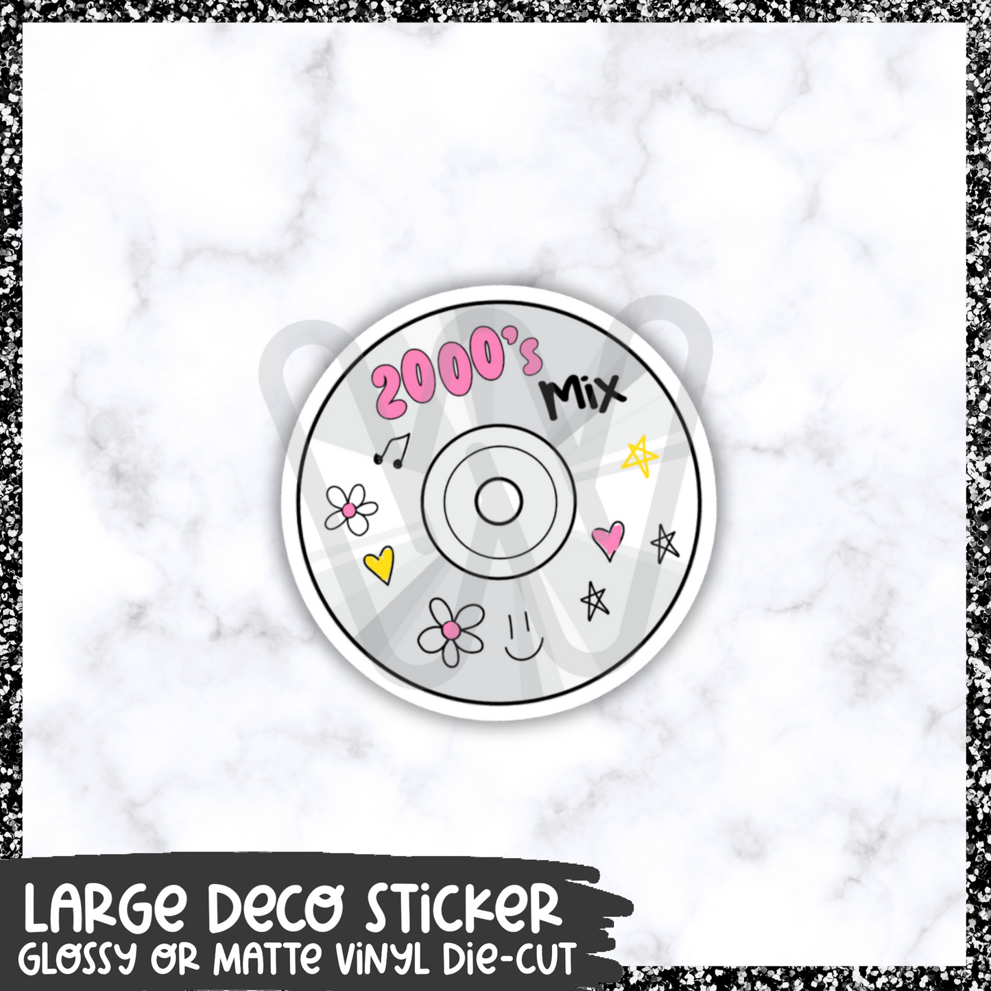 2000's Mix || Large Deco Sticker