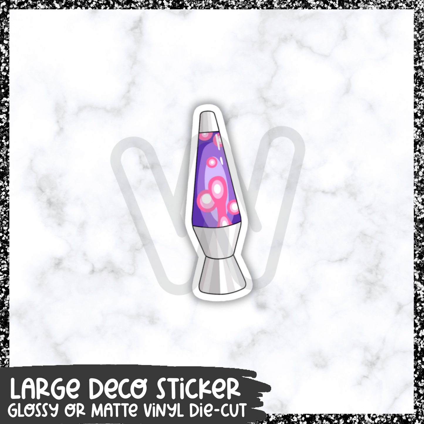 Lava Lamp || Large Deco Sticker