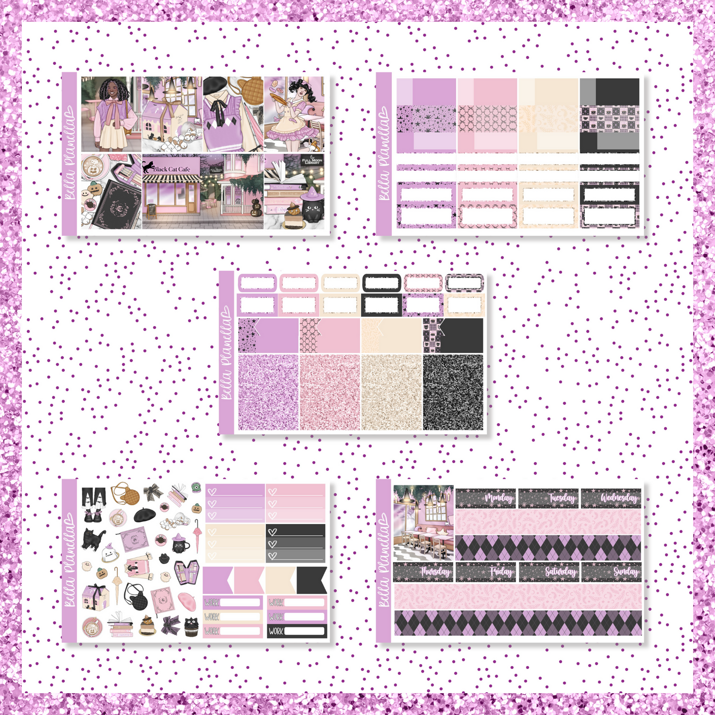 Black Cat Cafe || Weekly Kit