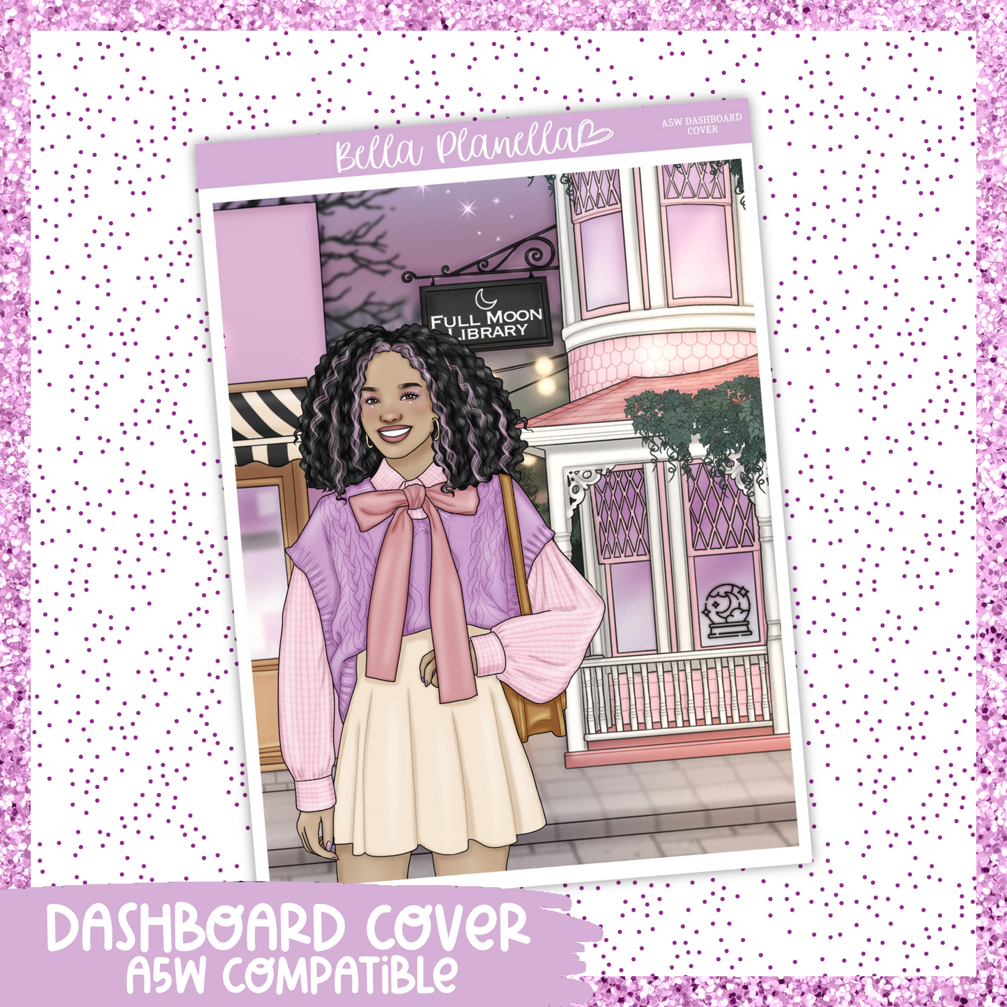 Black Cat Cafe || A5W Dashboard Cover