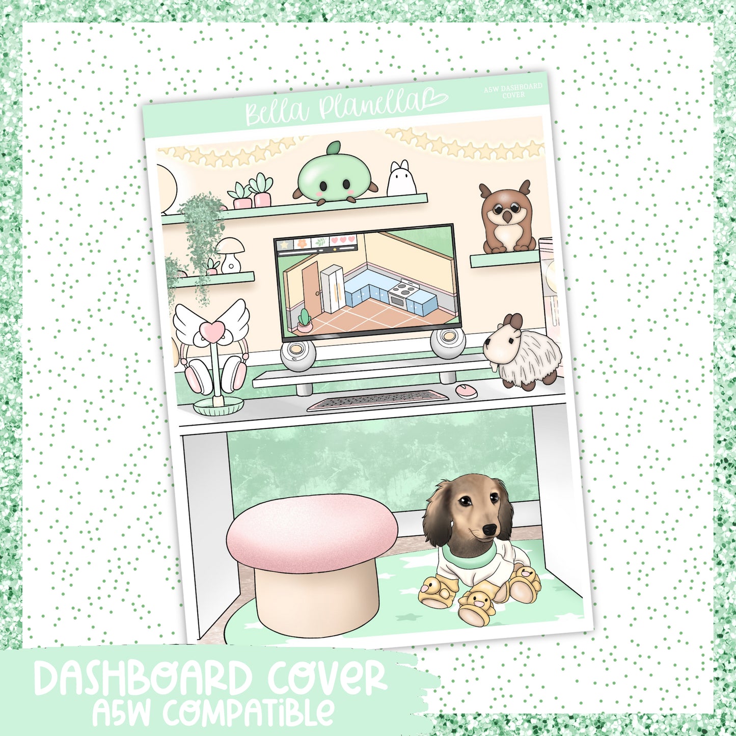 Cosy Gamer || A5W Dashboard Cover