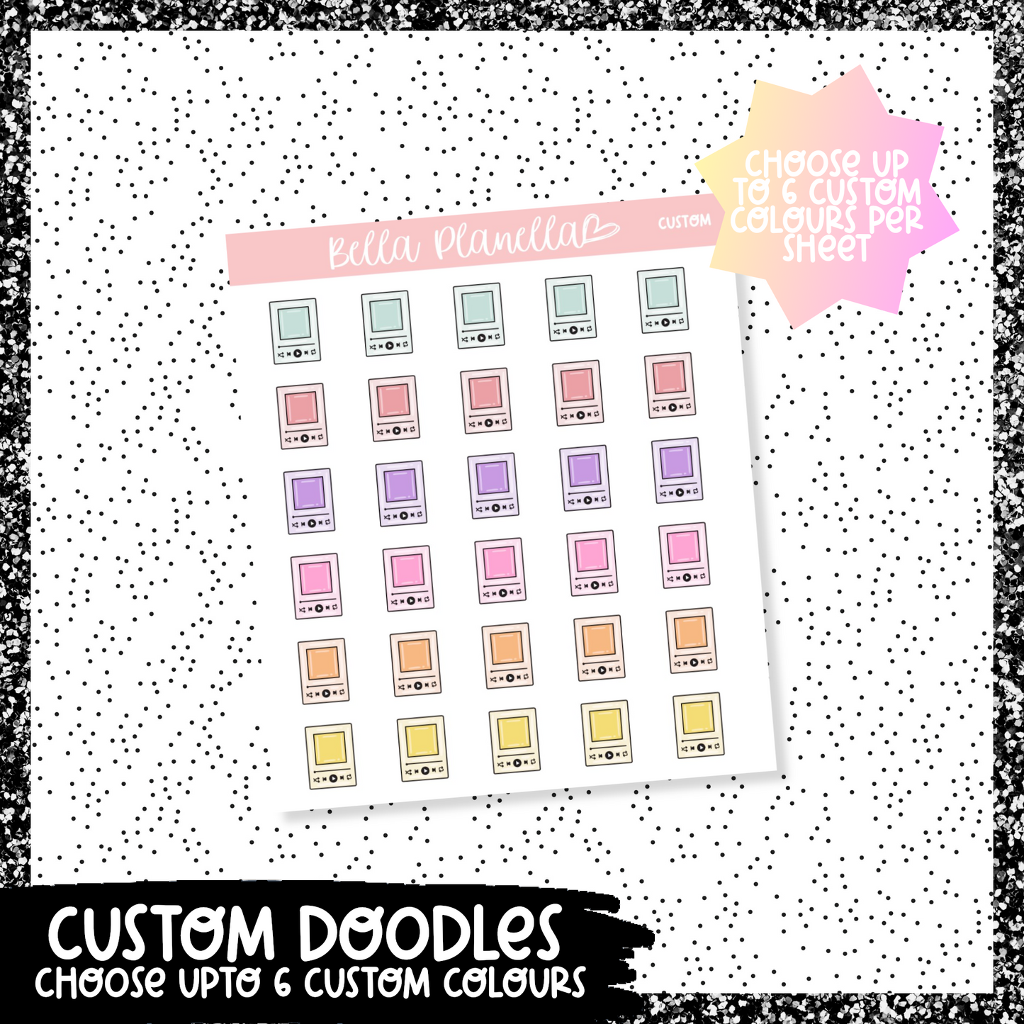 Custom Doodles || Glossy