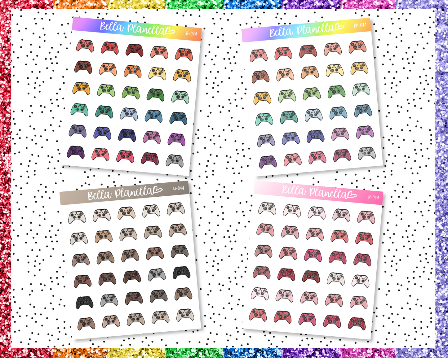 Controller || Multicolour Doodles