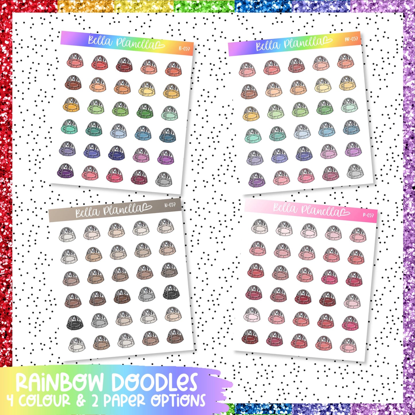 Playmat || Multicolour Doodles