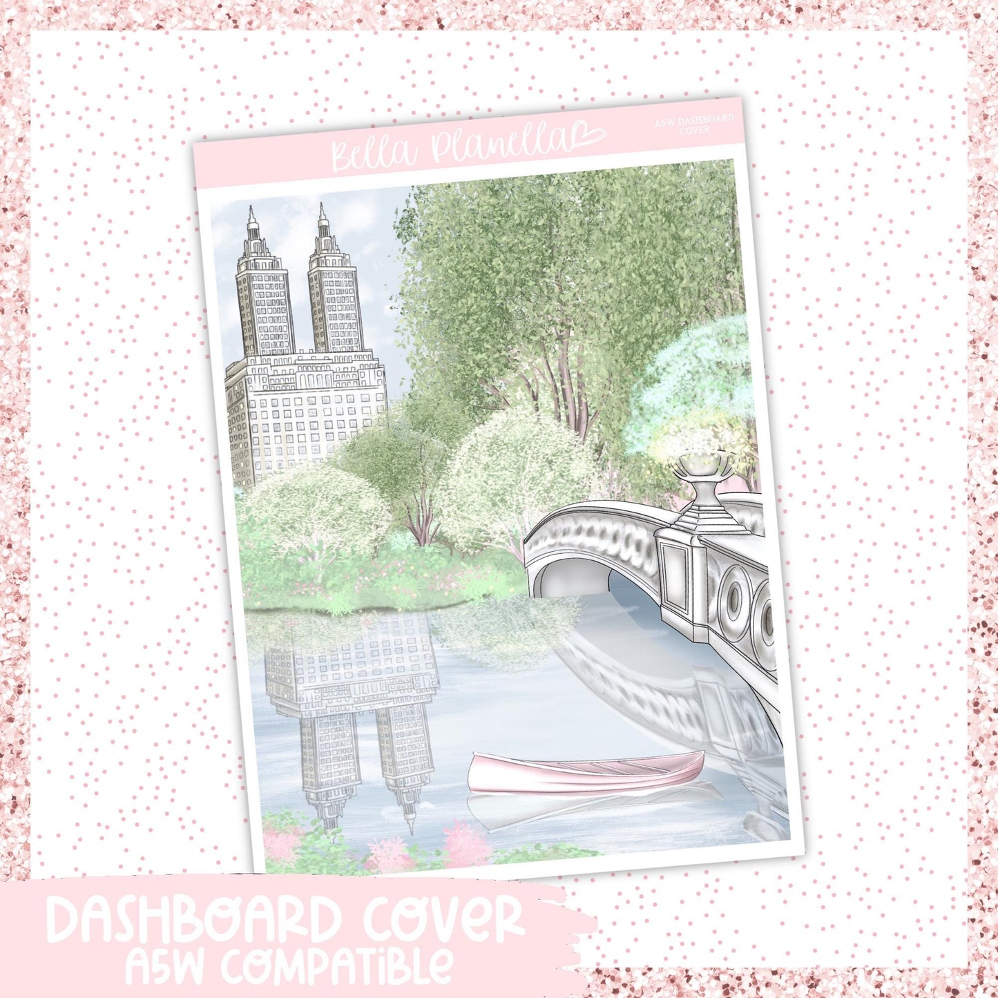 City In Bloom || A5W Dashboard Cover