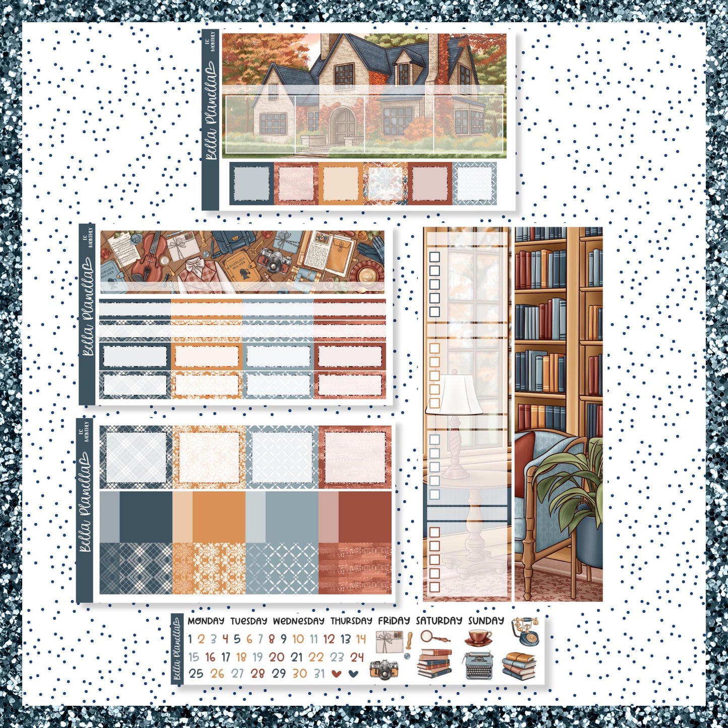 Fall Academia || Undated Monthly