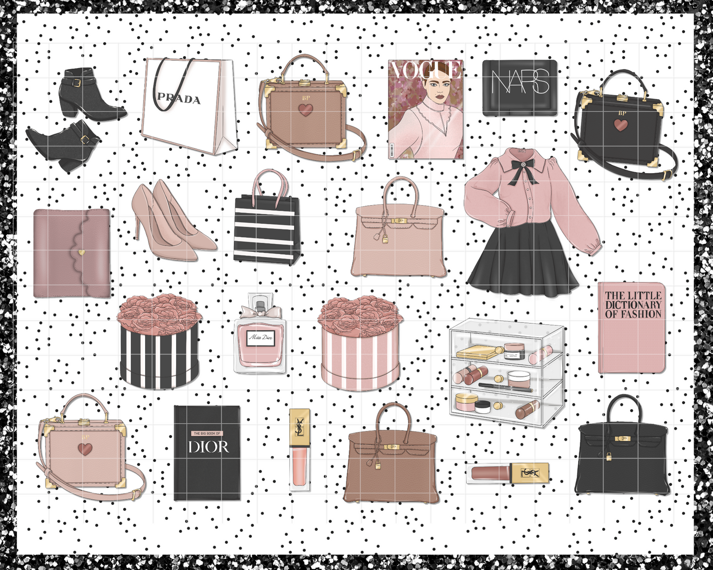 Closet Goals || Sticker Pack