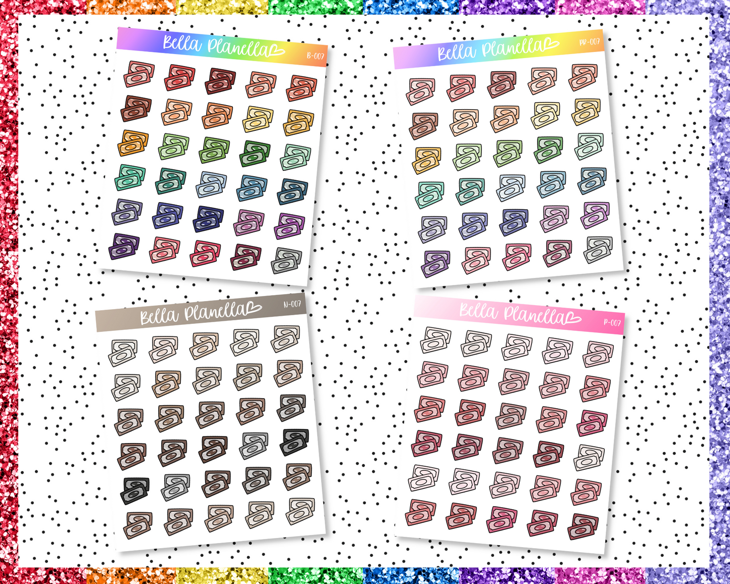 Payday || Multicolour Doodles