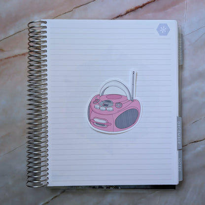 CD Player || Large Deco Sticker