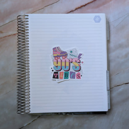 90's Vibes || Large Deco Sticker