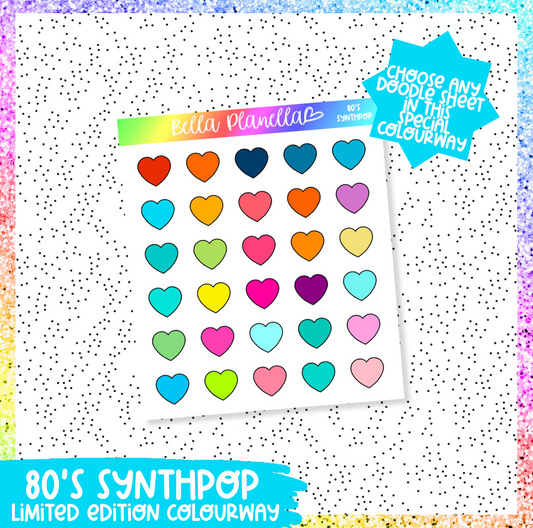 80's Synthpop || July LE Colourway || Premium Matte Vinyl