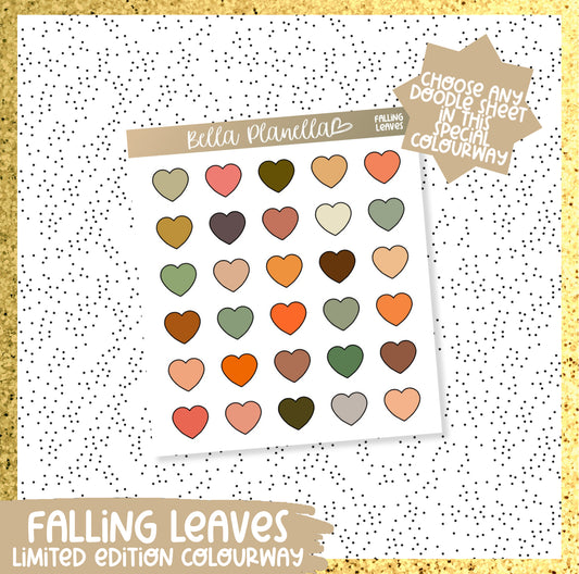 Falling Leaves || August LE Colourway || Premium Matte Vinyl