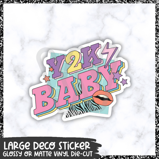 Y2K Baby || Large Deco Sticker