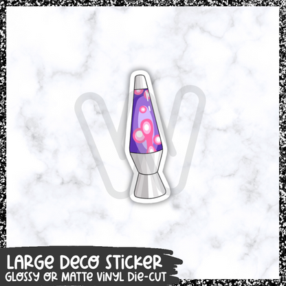 Lava Lamp || Large Deco Sticker