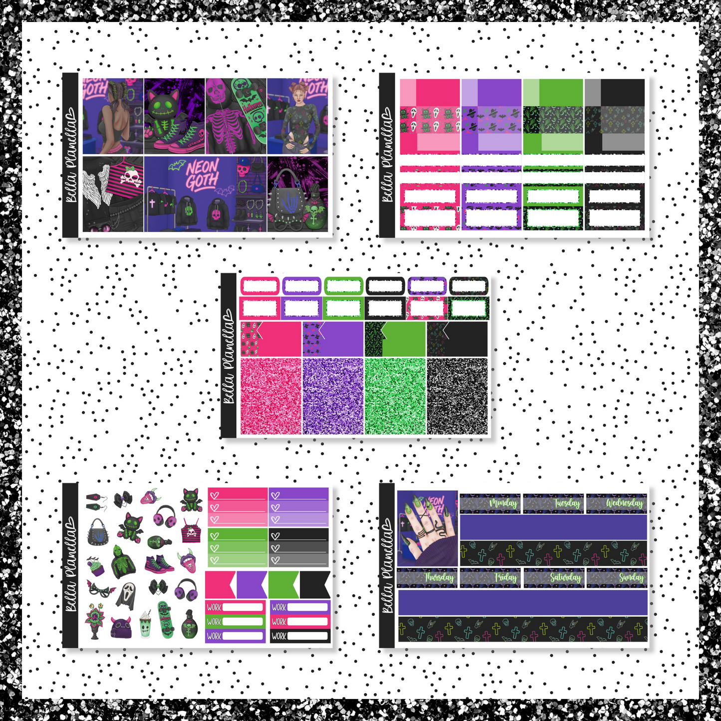 Neon Goth || Weekly Kit