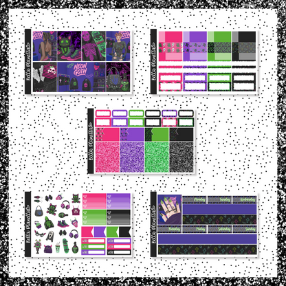 Neon Goth || Weekly Kit