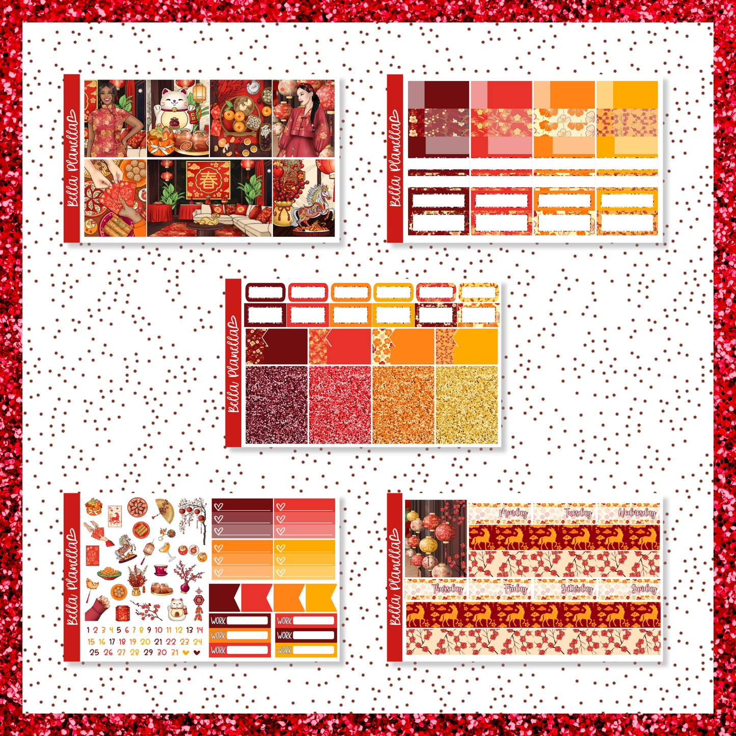 Lunar New Year || Exclusive Art Collab || Weekly Kit