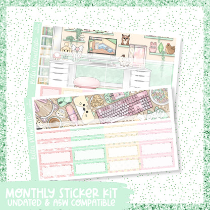 Cozy Gamer || Undated Monthly