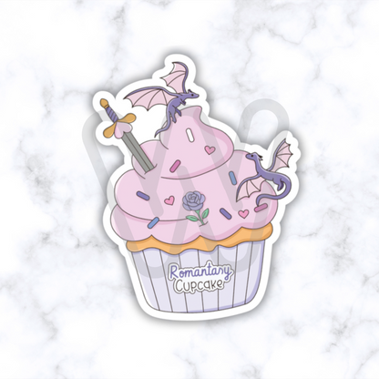 Romance Cupcakes || Large Deco Sticker