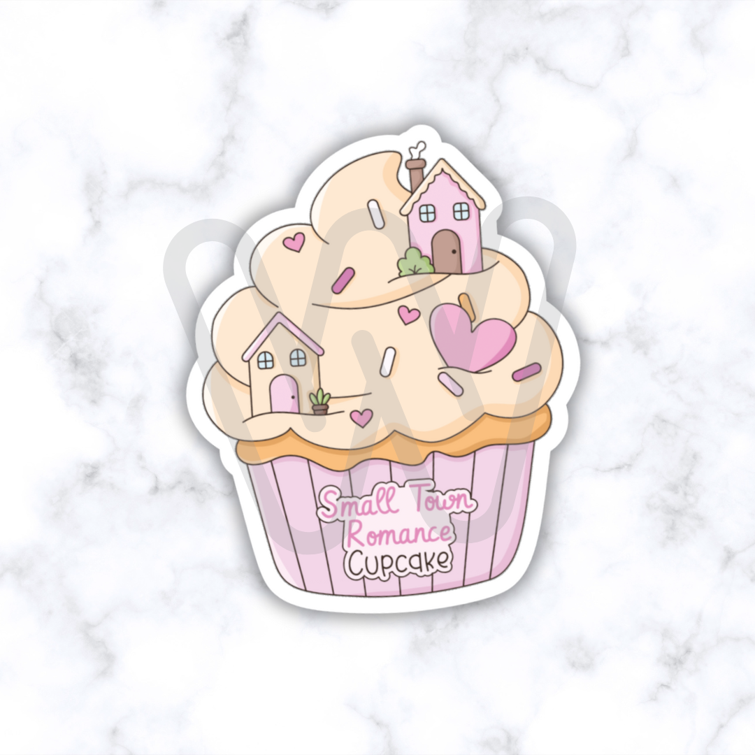Romance Cupcakes || Large Deco Sticker