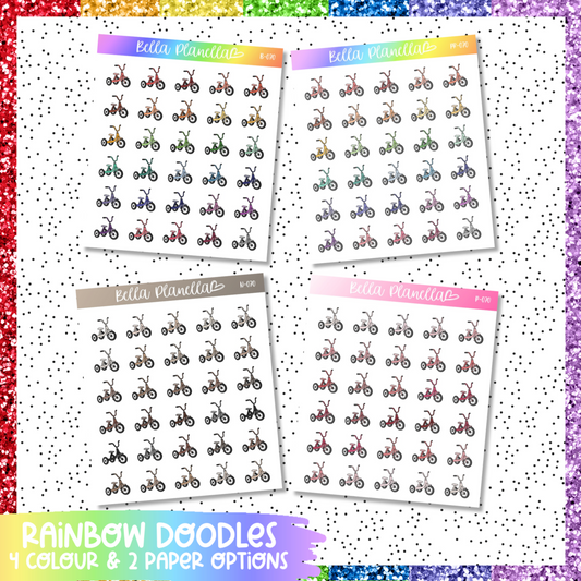Trike || Multicolour Doodles