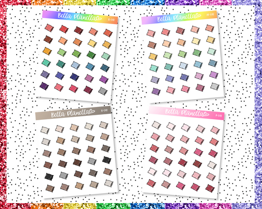 Pillow || Multicolour Doodles