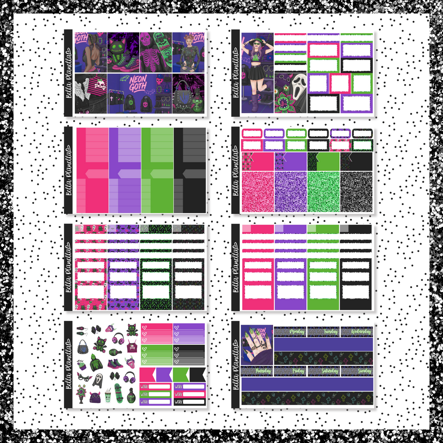 Neon Goth || Weekly Kit