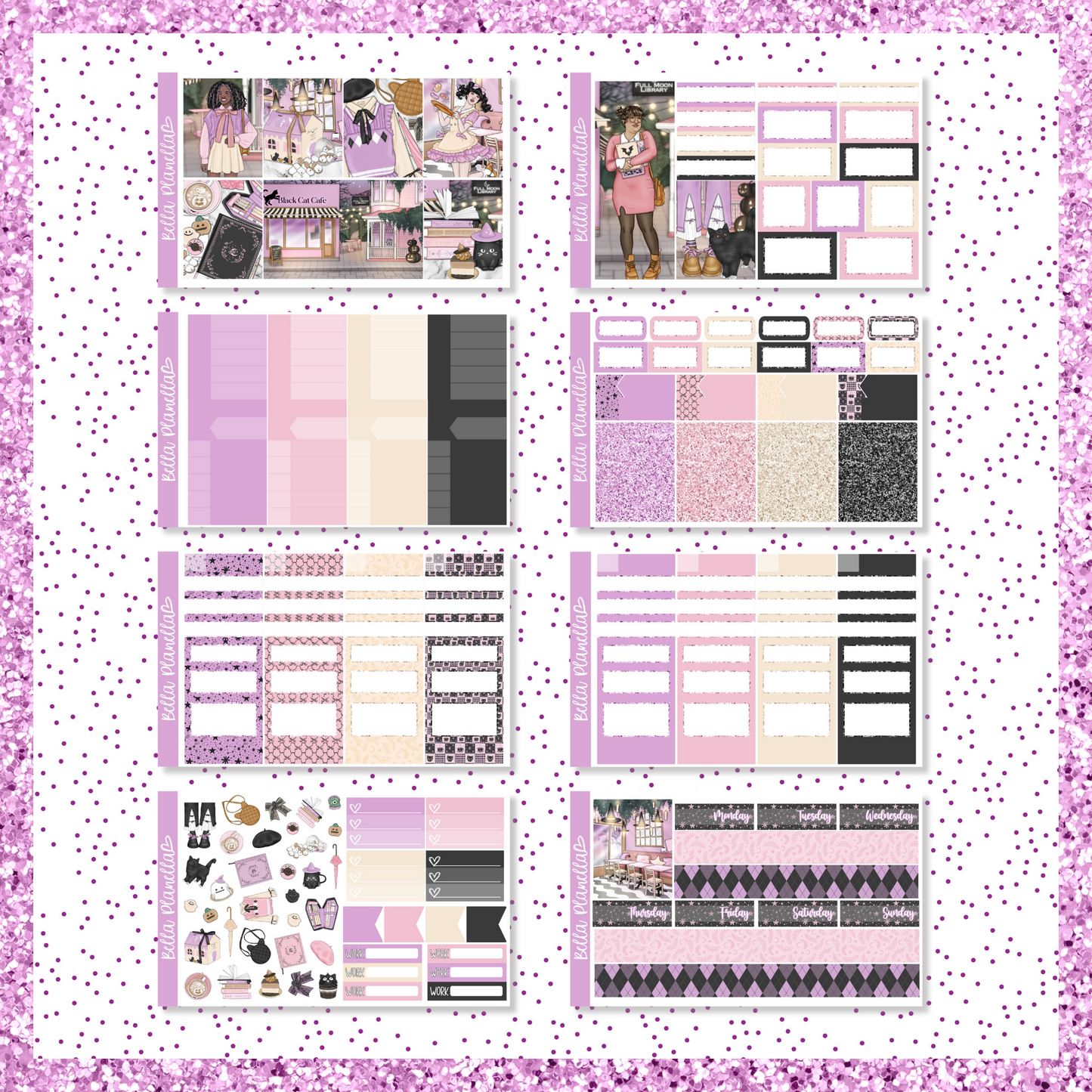 Black Cat Cafe || Weekly Kit