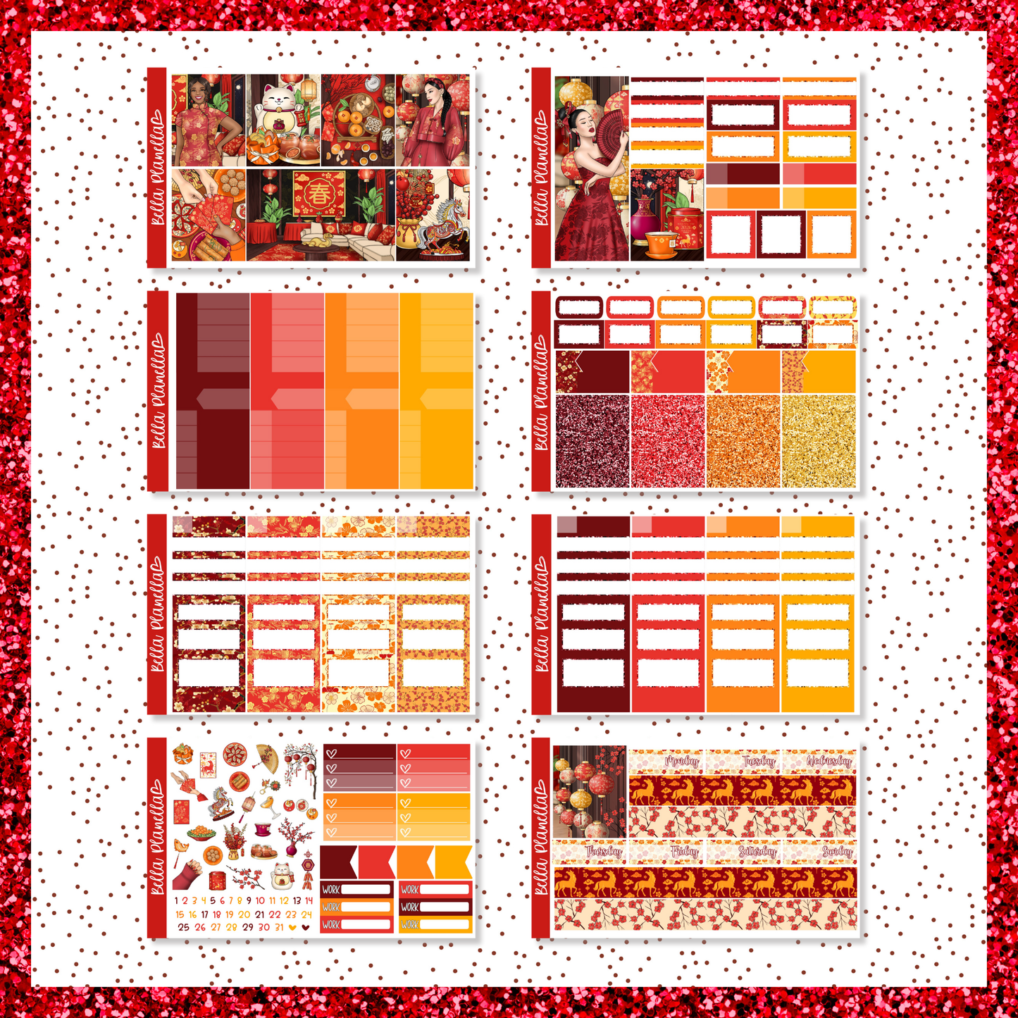 Lunar New Year || Exclusive Art Collab || Weekly Kit