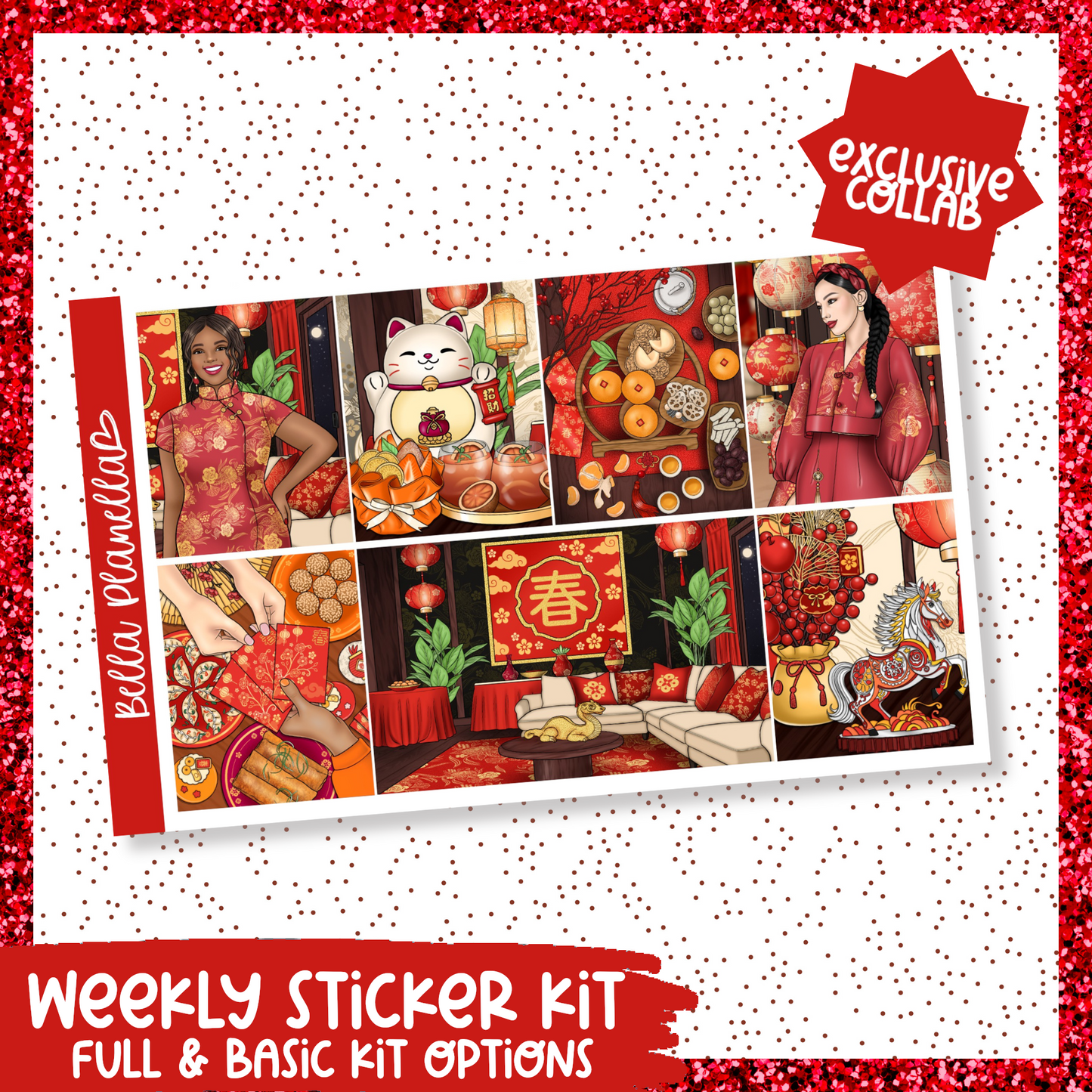 Lunar New Year || Exclusive Art Collab || Weekly Kit