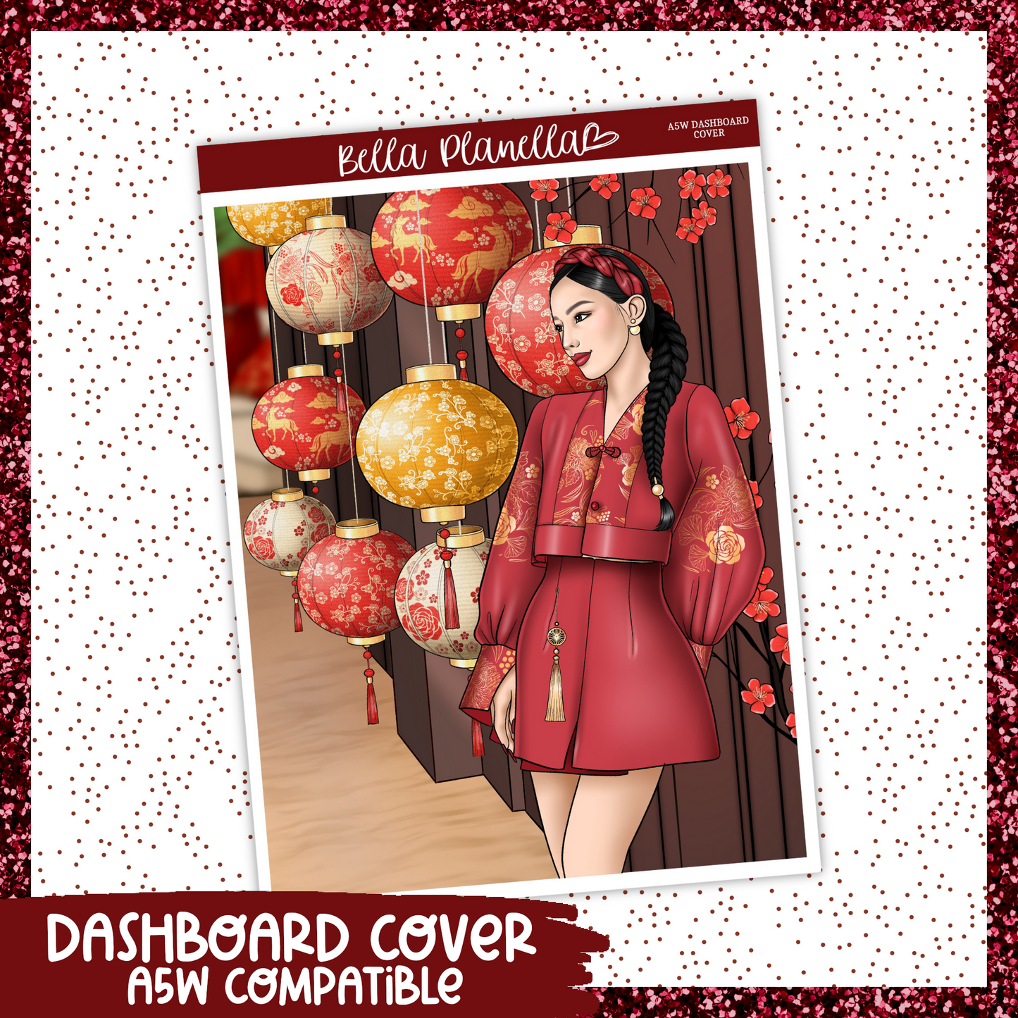 Lunar New Year || A5W Dashboard Cover