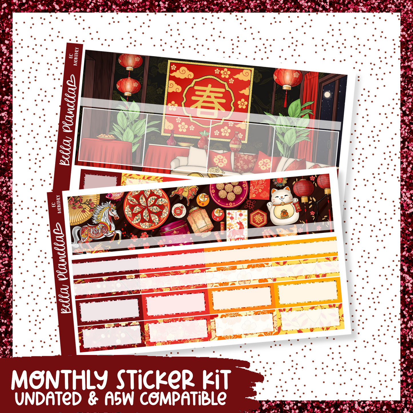 Lunar New Year || Undated Monthly