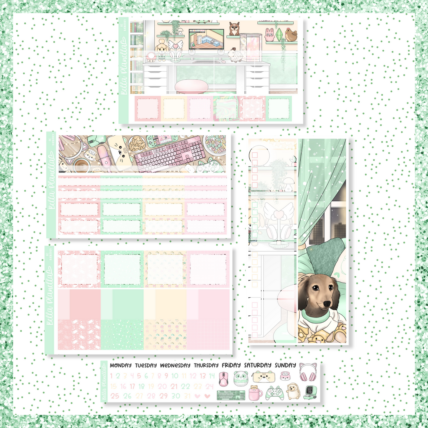 Cozy Gamer || Undated Monthly