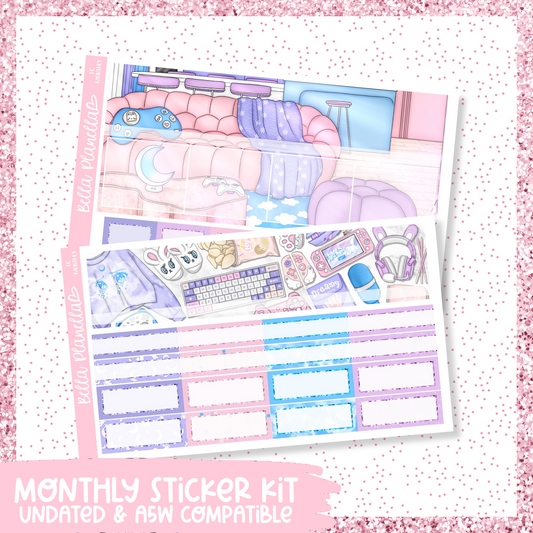 Moonlight Gamer || Undated Monthly