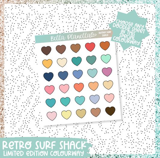 Retro Surf Shack || June LE Colourway || Premium Matte Vinyl