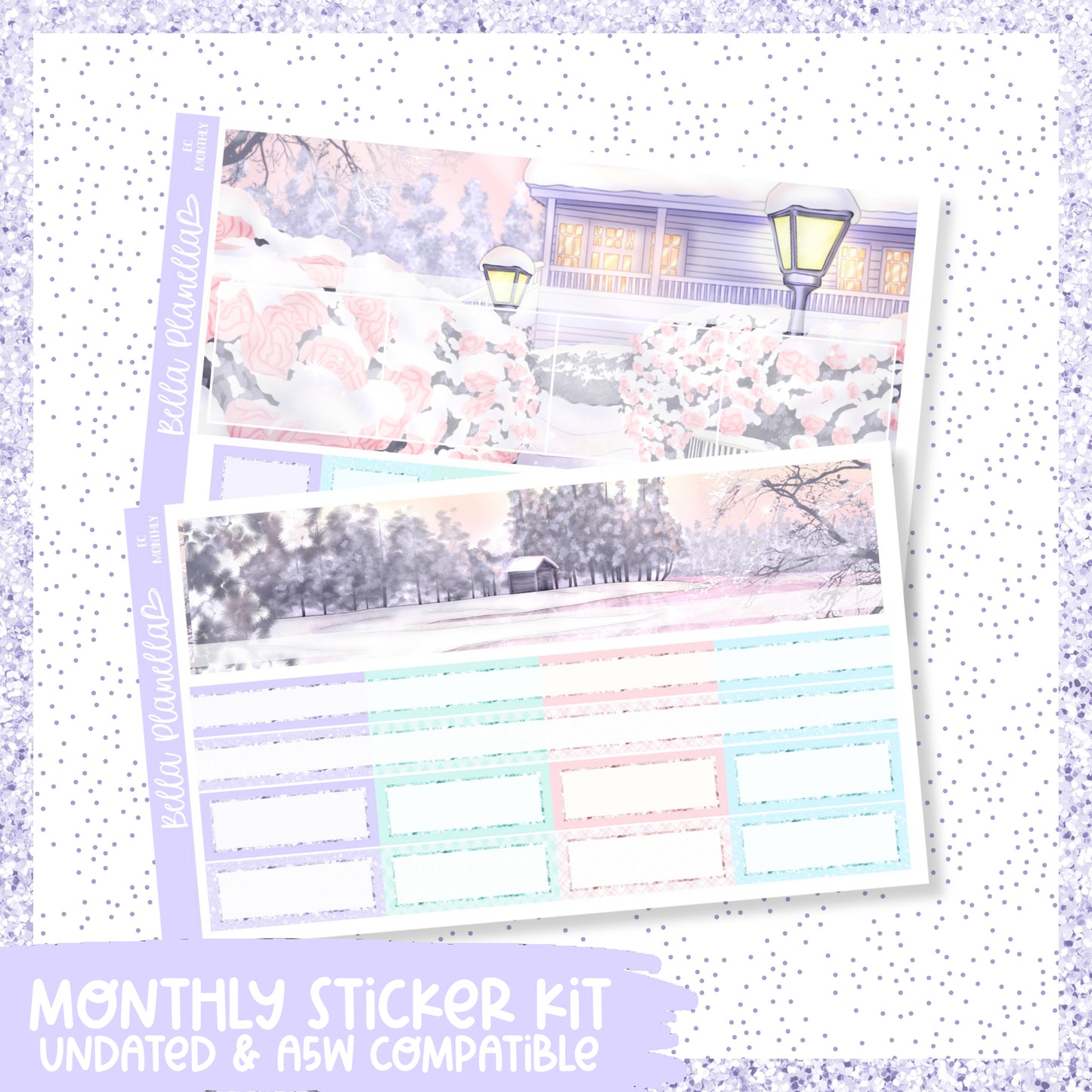 Winter Walks || Undated Monthly