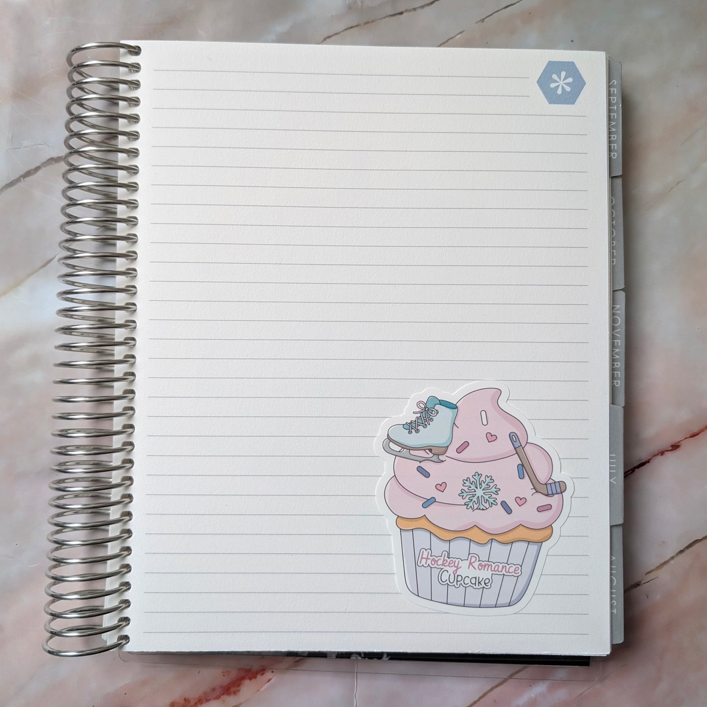 Romance Cupcakes || Large Deco Sticker