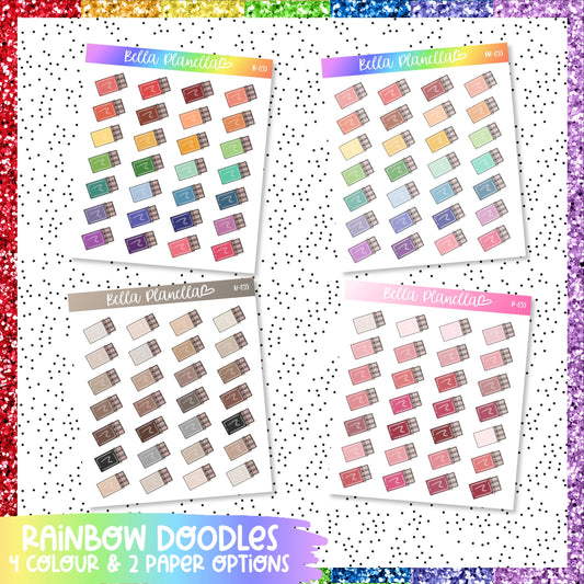 Chocolate Bar || Multicolour Doodles