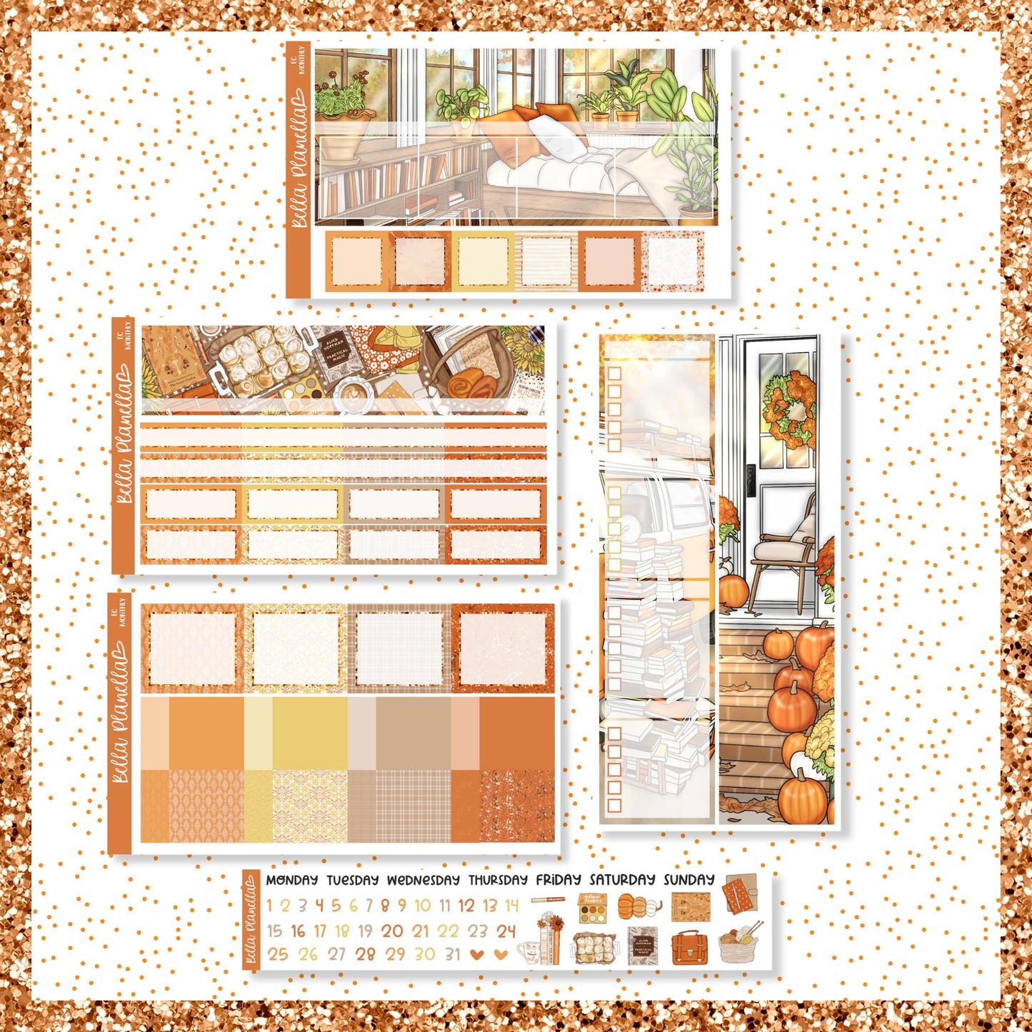 Amber Dreams || Undated Monthly