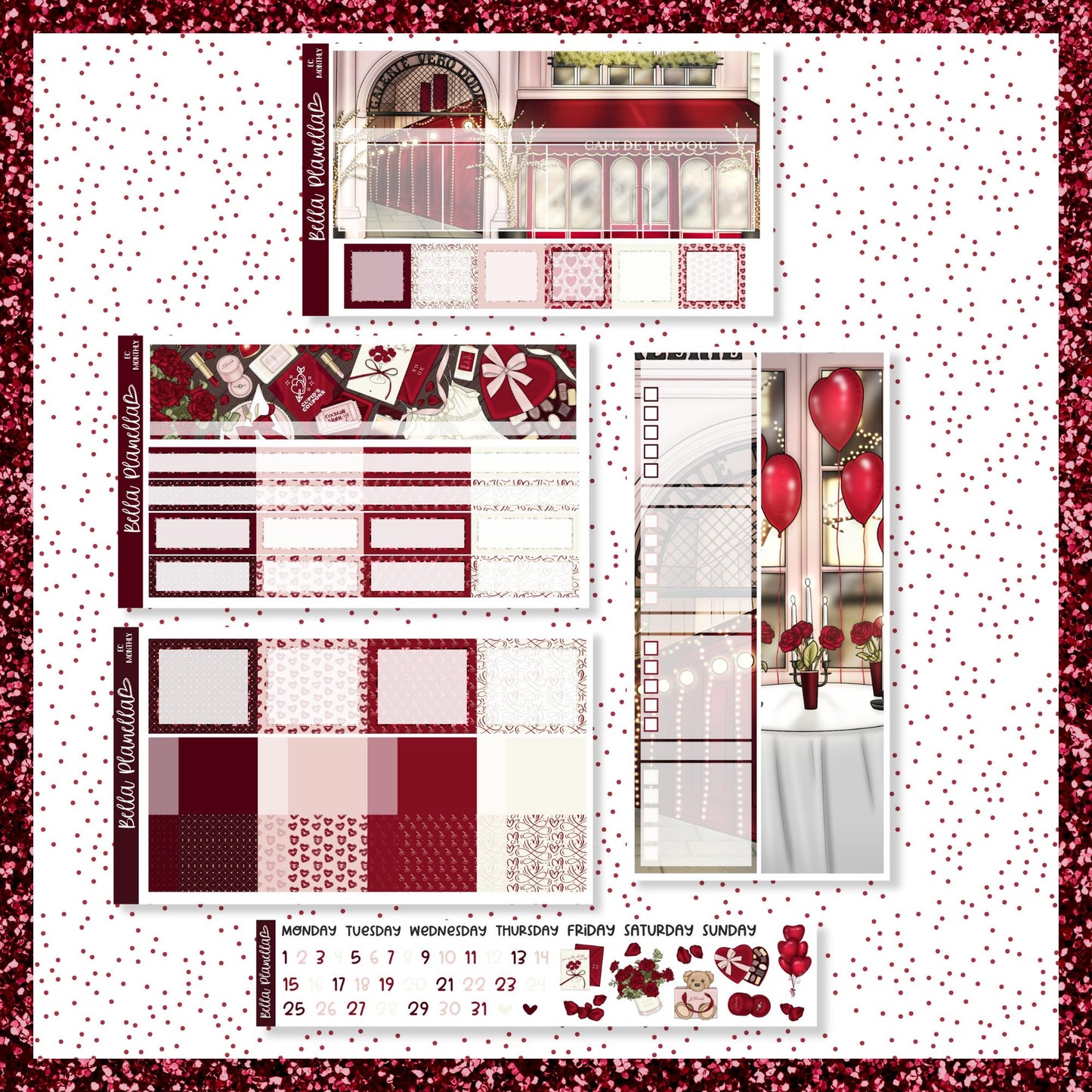 Cherry On Top || Undated Monthly