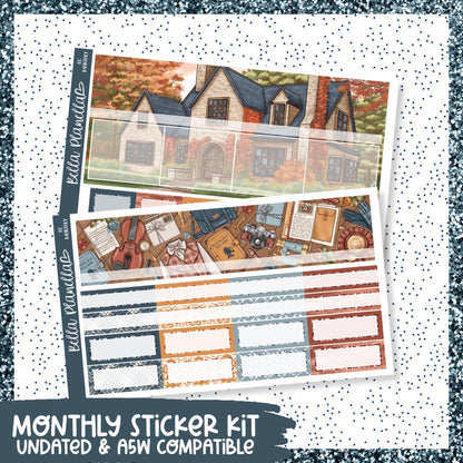 Fall Academia || Undated Monthly