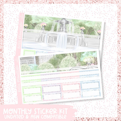 City In Bloom || Undated Monthly