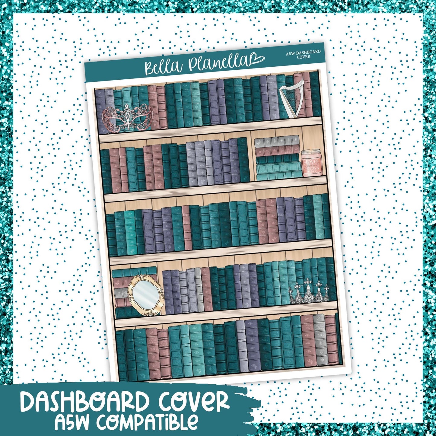 Romance Reader || A5W Dashboard Cover