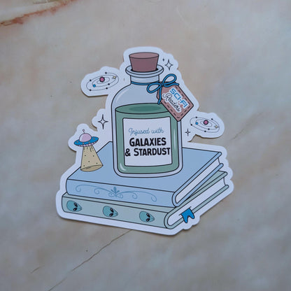 Bookish Potion || Large Deco Sticker