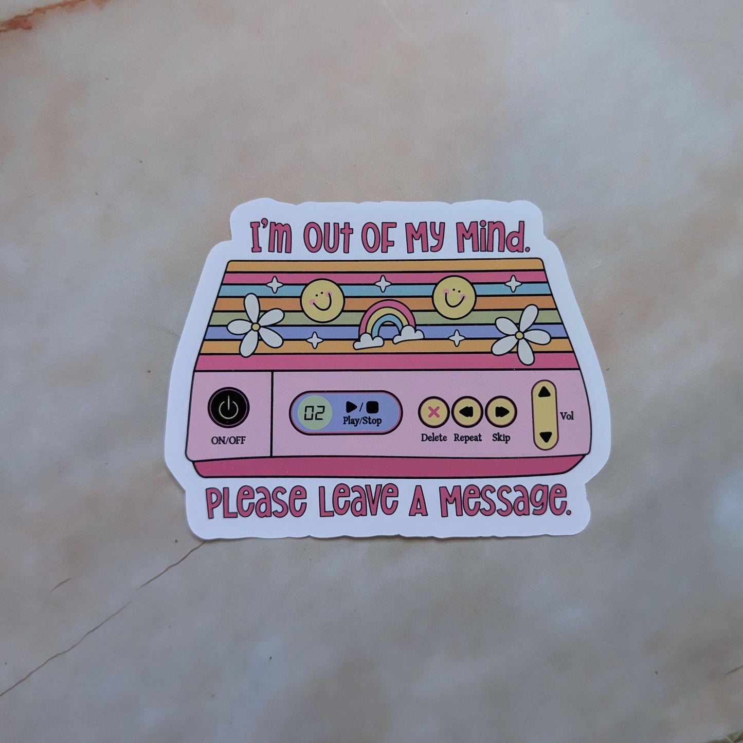 Leave A Message || Large Deco Sticker